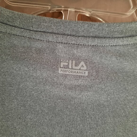 FILA SPORT® Basic Workout Long Sleeve Tee -  Gray Heather, Size S, NWOT! - Picture 12 of 16